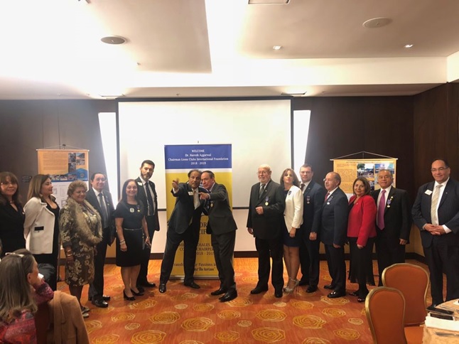 Visita Presidente Internacional LCIF a Colombia